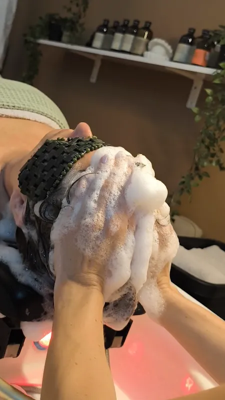 Japanese HeadSPA_Split_Indigo Crown