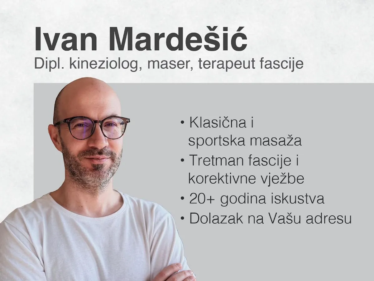 Masaža, fascija i korektivne vježbe - Mardešić (dolazak na Vašu adresu)